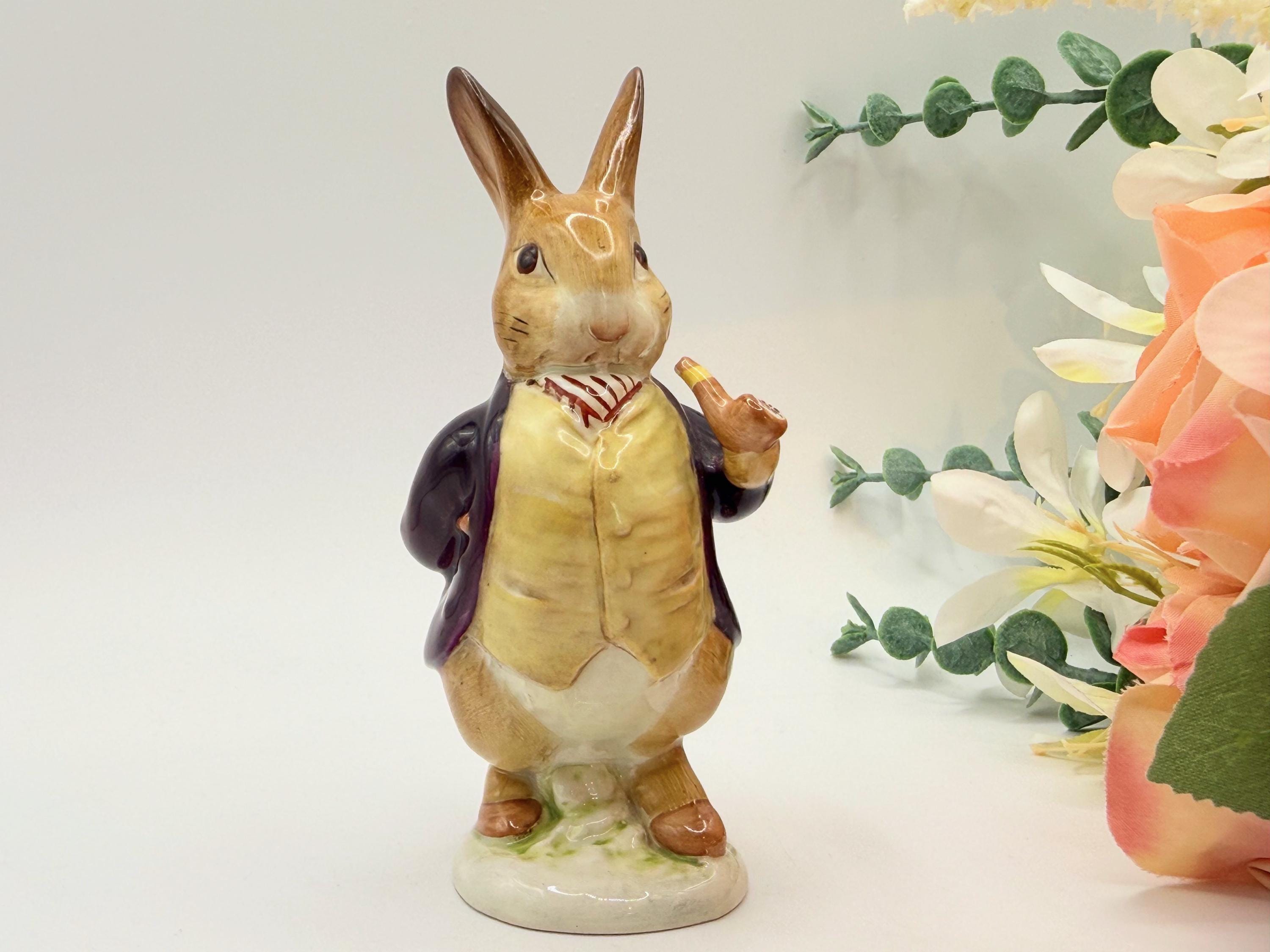 Vintage BP2 Beswick Beatrix Potter Figurine: Mr. Benjamin Bunny