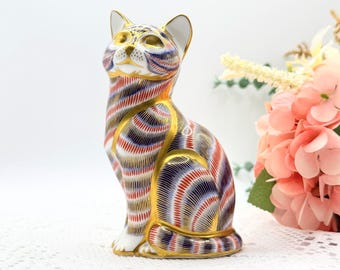 Royal Crown Derby Seahorse Paperweight. Imari. 4.5 Inches Tall