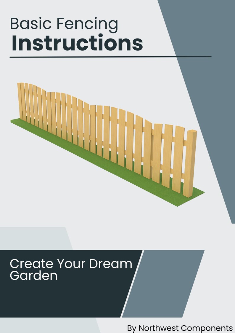 DIY Garden Fence Plans PDF – Build Your Own Timber Privacy Fence (step ...