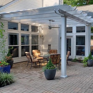 DIY Pergola Plans (3mx3m to 4mx6m) - How to Build a Pergola Step-by-Step PDF Guide | Outdoor Timber Pergola Instructions | Instant Download