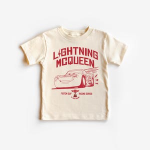 Dziecięca koszulka Lightning McQueen, niemowlęce body Disney Cars, dziecięcy top z motywem tłoka, młodzieżowa odzież wyścigowa, dziecięcy kombinezon 5 Time Champ