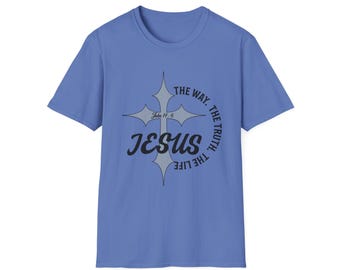 Inspirational Faith T-Shirt for Everyday Wear, Jesus T-Shirt, Christian Apparel, Spiritual Gift, Casual Outfit