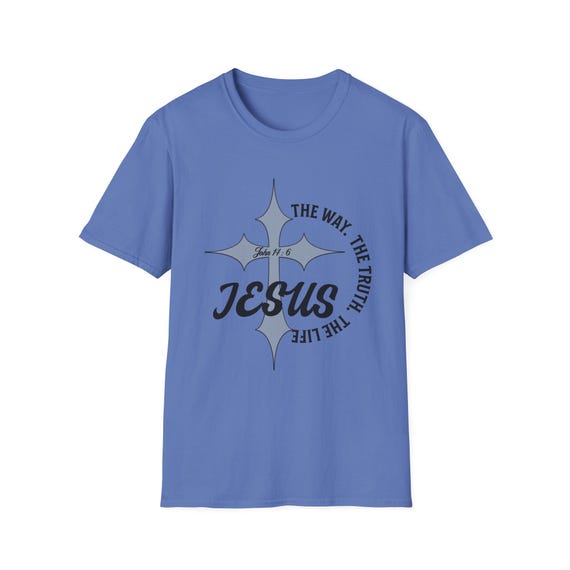Inspirational Faith T-Shirt for Everyday Wear, Jesus T-Shirt, Christian Apparel, Spiritual Gift, Casual Outfit