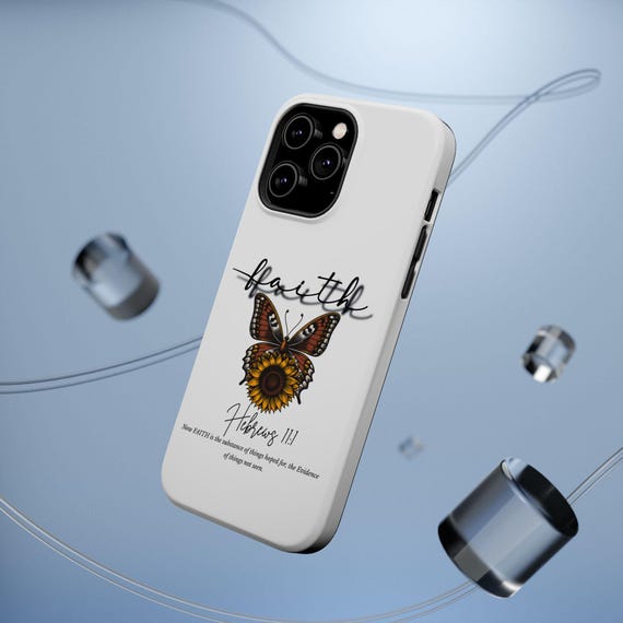 Faith-Inspired Magnetic Tough Cases, Empowering Phone Protection, Gift for Believers, Motivational, Unique Design, Inspirational Quotes