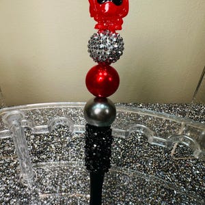 Kylo Ren red squishy beaded pen