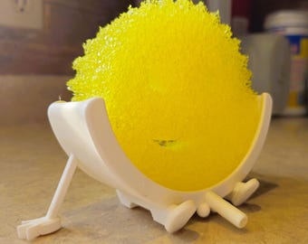 Scrub Daddy Caddy - With Drain- 3d Printed