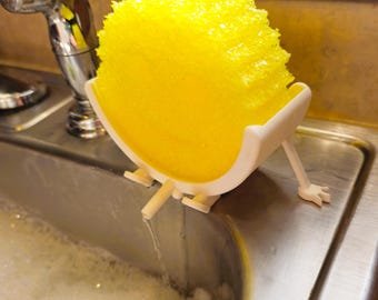 Scrub Daddy Caddy - With Drain- 3d Printed