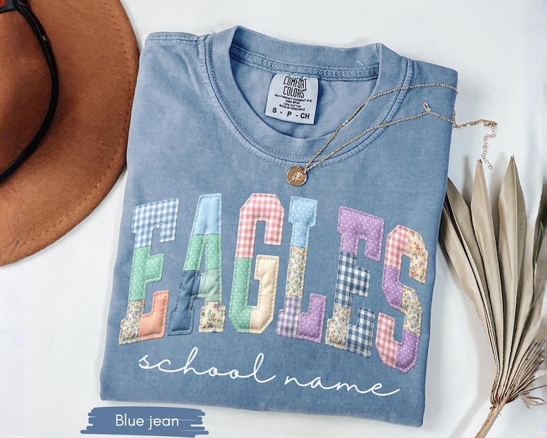 Custom Mascot Shirt, School Spirit Tee, Personalized Comfort Colors® Teacher Shirt, Custom Back To School Team Name T-Shirt, Game Day Shirt image 3