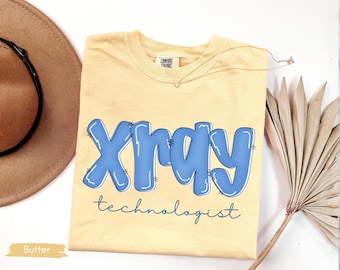Comfort Colors® Xray Technologist Shirt, Xray Tech Gifts, Radiology Tech Tee, Rad Tech Gift, Radiology Grad Gift, Radiology Department