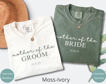Mother of the Bride Shirt, Mother of the Groom Shirt, Mother Bride Gift, Mother Groom Gift, Bridal Party Shirts, Mother of the Bride Gift