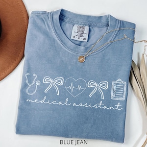 Medical Assistant Coquette Shirt, MA Tee, Medical Assistant Gift MA Graduation Shirt Gift for Assistant Gift for Medical Assistant Tee