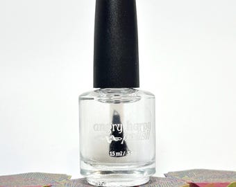 Peely Base Coat: 21-free, Clear Peel Off, Angry Harpy Polish, Indie Maker