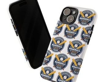 Baseball Phone Case - Tough Cases for Sports Lovers, Baseball Gifts, Sporting Event Accessories, Unique Sports Phone Cover