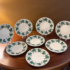 Wedgwood Napoleon Ivy Dinner Plate - Etsy