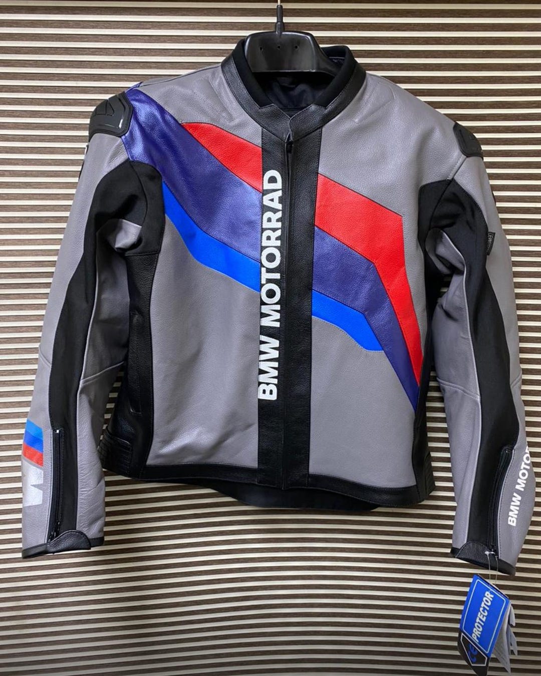 BMW Motorrad バイク用レザージャケット BMW Motorrad バイク レーシング レザー ジャケット - 牛革と認定