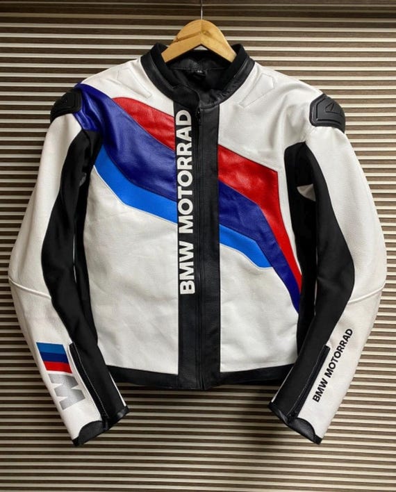 BMW Motorrad バイク用レザージャケット BMW Motorrad バイク レーシング レザー ジャケット - 牛革と認定