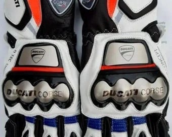 Ducati Motorbike Racing Lederhandschuhe