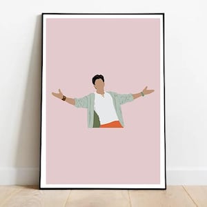 Shah Rukh Khan &#39;Kal Ho Naa Ho&#39;-poster: Bollywood-filmkunst (digitale download)