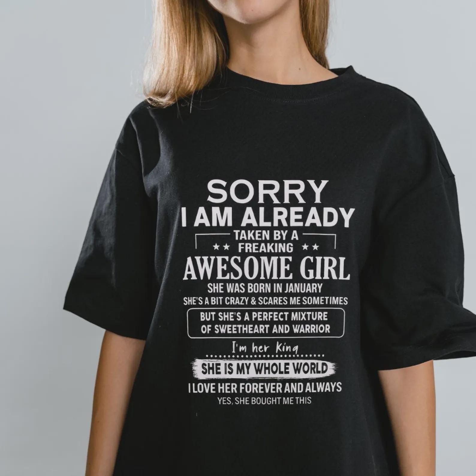 I Am Already Taken By Freaking Awesome Guy Born In November - Taken