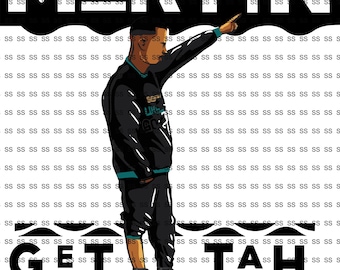 Martin PNG | Sublimeringsdesign | Direktnedladdning | Digital fil