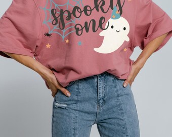 Spooky One Birthday PNG, Cute Ghost First Birthday Sublimation, Halloween 1st Birthday Party Design, Baby Boy Girl Halloween Theme, Spooky