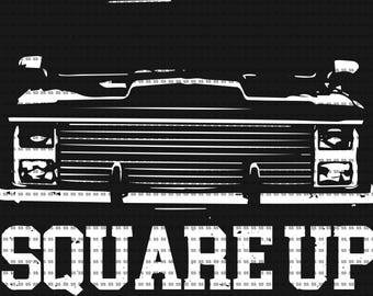 Square Chevrolet PNG | Sublimation | Instant Download | Digital File | Digital Download