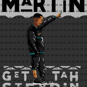 Grey Martin  PNG |Sublimation Design | Instant Download | Digital File