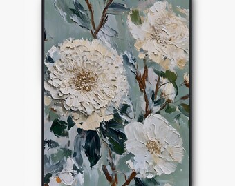 Impressionism Flower Painting: French Country Wall Decor (Digital Download)