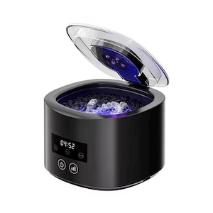 50-kHz-Ultraschall-Reinigungsgerät mit USB-Anschluss, multifunktional für die Reinigung von Zahnspangen, unsichtbaren Retainern, Prothesen und Schmuck
