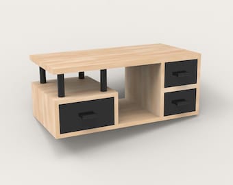 1:12 Scale Dollhouse Table STL File – Miniature Furniture 3D Print File