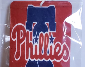 2 PACK Car Air Freshener - handmade - Red Baseball Team