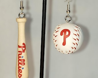 Baseball Bat & Ball Earrings – New