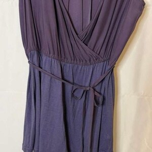 Vintage Y2K Walter Anthropologie 100% sidenblus lila storlek 6 bild 5