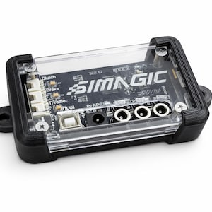 Simagic Haptic Control Box Mount | PETG 8020 Rig Bracket for Alpha Reactors