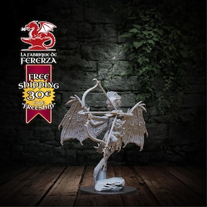 Figurine Draxie Dragon Pixie - Impression Résine 3D pour JDR, D&D, Pathfinder - Forest Folk par Epic Miniatures