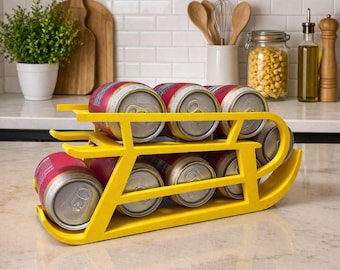 330ml Can Dispenser - Fridge Organizer & Kitchen Storage 3D Printed
