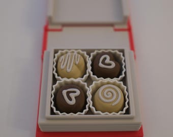 3D Printed Love Book Chocolate Clicker