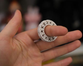 Mini anillo de engranaje impreso en 3D