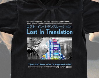 Lost in Translation T-shirt - Etsy