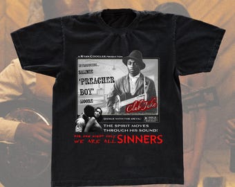 Sinners Movie Tee – Vampire Musical Shirt, Southern Gothic Horror Graphic T-Shirt, Gift for Horror Film Lovers