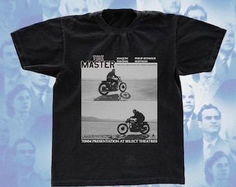 The Master Vintage Movie T-Shirt: Paul Thomas Anderson Film Tee for cinephiles