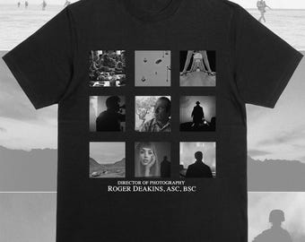 Roger Deakins T-shirt: Vintage Style Tee for Movie Lovers