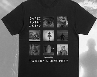 Darren Aronofsky Vintage Style Graphic T-shirt | Retro Teeshirt for Movie Lovers | Film Merch Movie Lover Gift | The Fountain, Black Swan