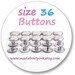 Size 36 - Cover button 20pcs/pack