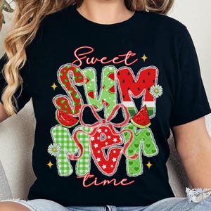 Süßes Sommer Wassermelone Tshirt, Wassermelone Kokette Tshirt, Trendy Sommer Tshirt, Trendy Wassermelone Tshirt, Sommer Kokette Tshirt,