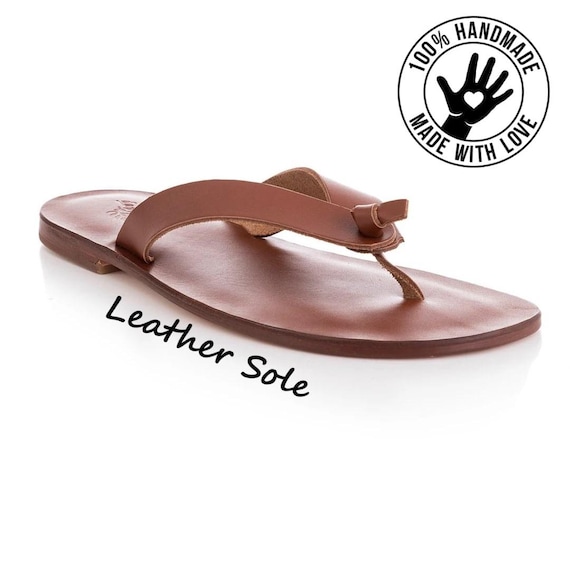 Handmade Greek Men Sandals, Summer Men's shoes, Mens leather slides,  Minimalist leather sandals, Criss cross leather slippers, Men sandals