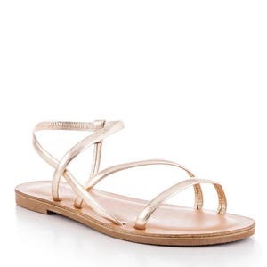 Genuine Leather Handmade Strappy Women Leather Sandals, Greek Sandals, Minimalist Barefoot Sandals, Open Toe Sandals, Summer Wedding Sandals
