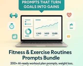 ChatGPT Fitness Prompts: Plan de entrenamiento completo y ejercicios para el hogar o el gimnasio