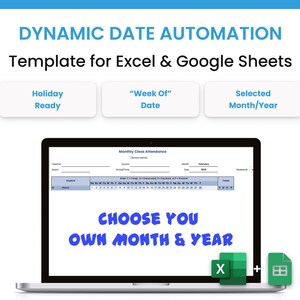 2025 Employee Attendance Tracker Excel & Google Sheets | Staff Schedule ...