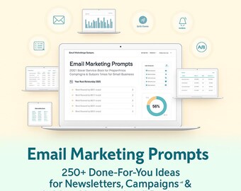 Sugestões de marketing por e-mail: mais de 250 ideias prontas para boletins informativos, campanhas e linhas de assunto para pequenas e grandes empresas